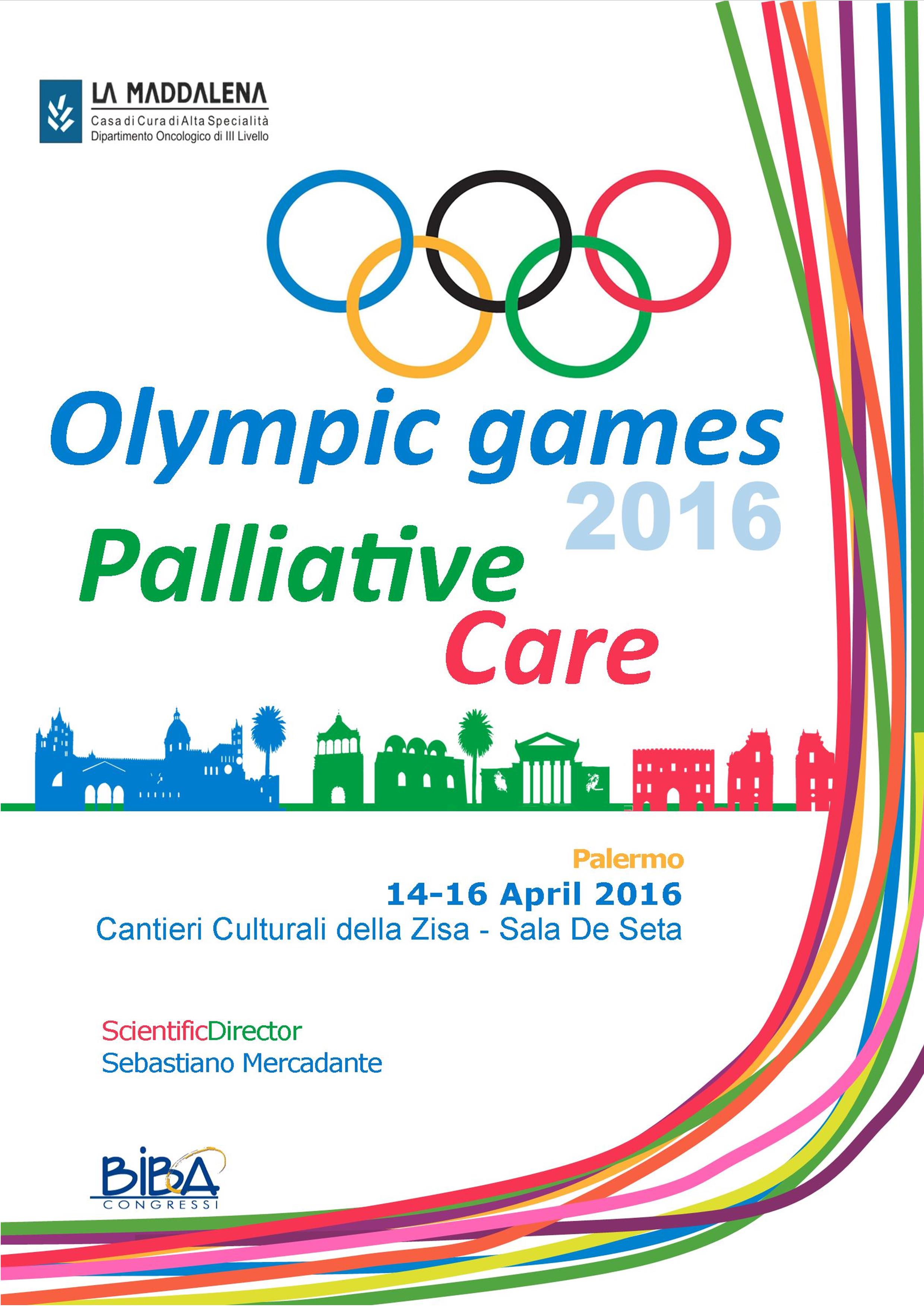 Locandina Olympic games palliative La Maddalena 2016